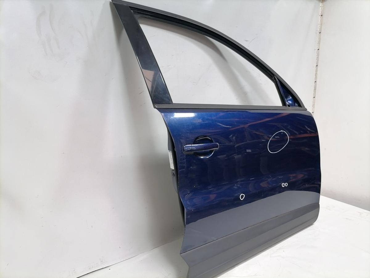 VW Tiguan 1 5N original T&uuml;r vorn rechts LD5Q Shadowblue Rohbau Bj.2009